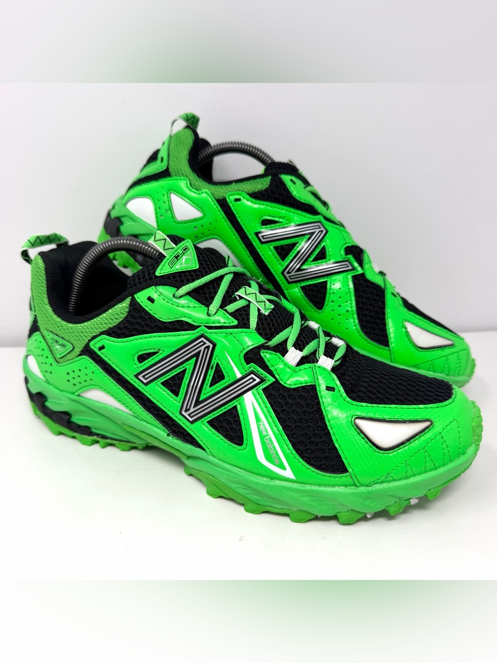 New Balance Men’s 610 Trail Running Shoes Sneakers Sz 10.5 Green Punch ML610TA